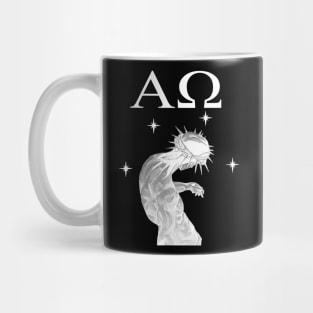 Alpha Omega Jesus Is King Seek Kingdom JoJo Mug